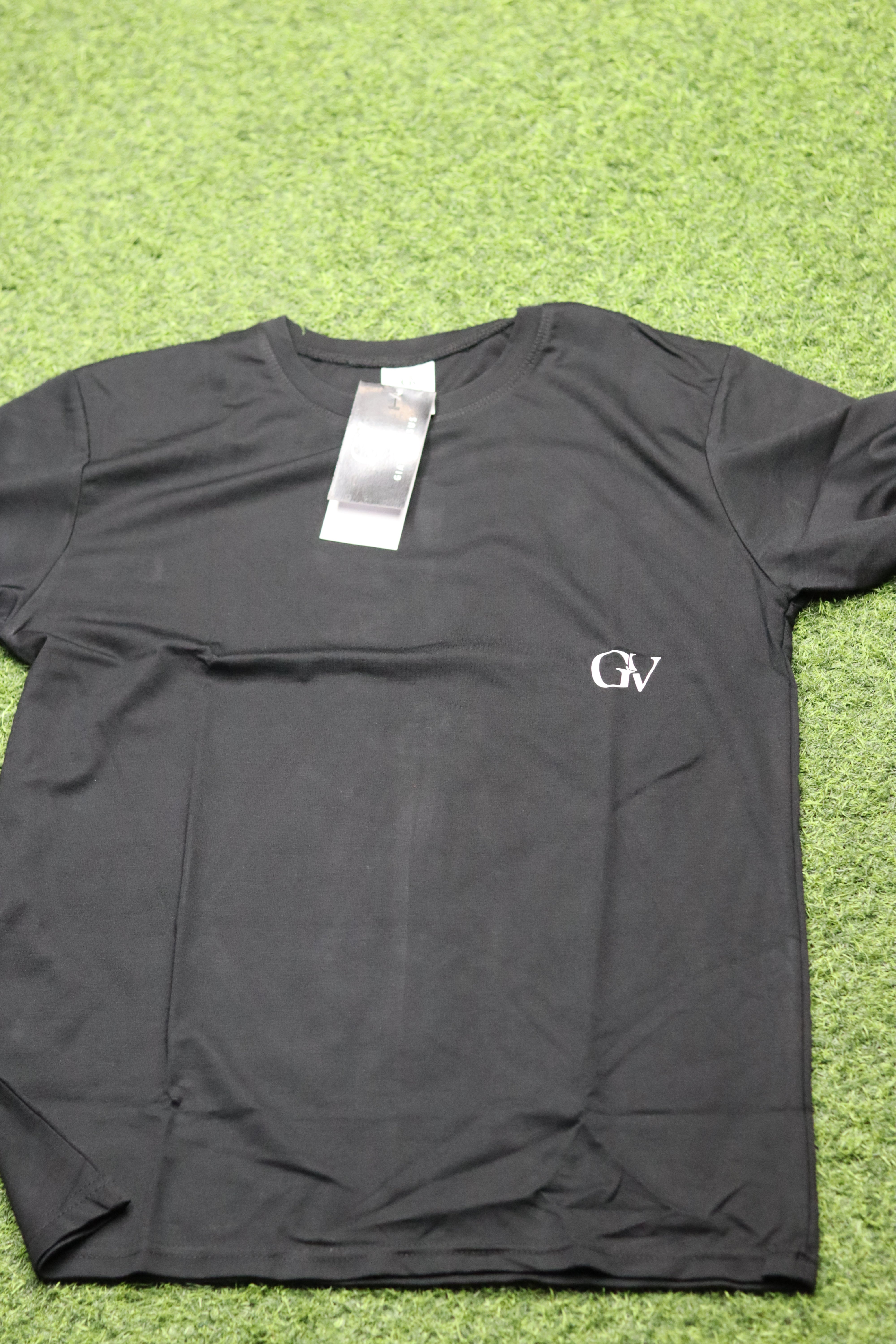 REGULAR FIT PLAIN T-SHIRT WITH LOGO